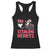 Valentine's Day Racerback Tank Top I Steal Hearts Cute Dinosaur Riding Monster Truck TS09 Black Print Your Wear