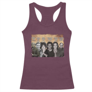 Black Women History Racerback Tank Top Harriet Led So Rosa Could Sit Black History TS09 Maroon Print Your Wear