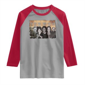 Black Women History Raglan Shirt Harriet Led So Rosa Could Sit Black History TS09 Sport Gray Red Print Your Wear