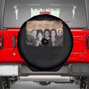 Black Women History Spare Tire Cover Harriet Led So Rosa Could Sit Black History TS09 Black Print Your Wear