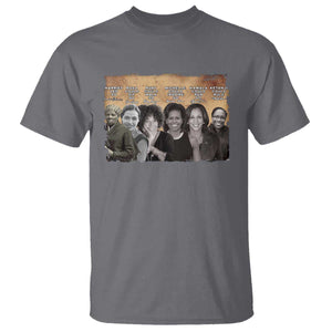 Black Women History T Shirt Harriet Led So Rosa Could Sit Black History TS09 Charcoal Print Your Wear