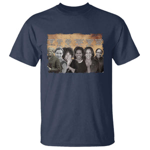 Black Women History T Shirt Harriet Led So Rosa Could Sit Black History TS09 Navy Print Your Wear
