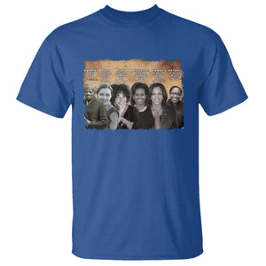 Black Women History T Shirt Harriet Led So Rosa Could Sit Black History TS09 Royal Blue Print Your Wear