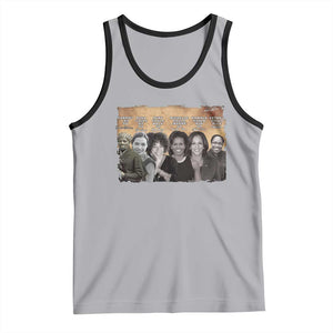 Black Women History Tank Top Harriet Led So Rosa Could Sit Black History TS09 Athletic Heather Black Print Your Wear