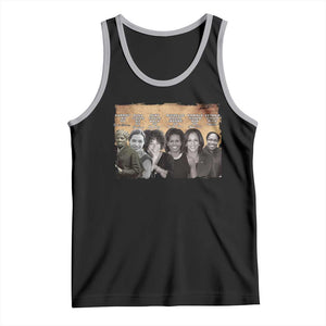 Black Women History Tank Top Harriet Led So Rosa Could Sit Black History TS09 Black Athletic Heather Print Your Wear