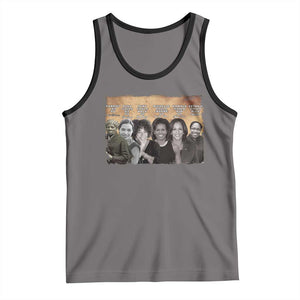 Black Women History Tank Top Harriet Led So Rosa Could Sit Black History TS09 Deep Heather Black Print Your Wear