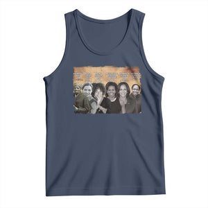 Black Women History Tank Top Harriet Led So Rosa Could Sit Black History TS09 Navy Print Your Wear