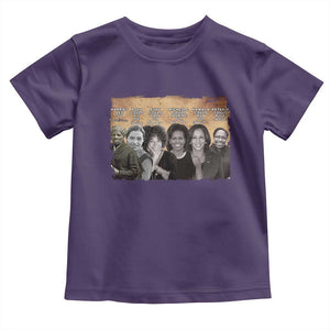 Black Women History Toddler T Shirt Harriet Led So Rosa Could Sit Black History TS09 Purple Print Your Wear