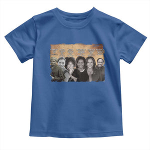 Black Women History Toddler T Shirt Harriet Led So Rosa Could Sit Black History TS09 Royal Blue Print Your Wear