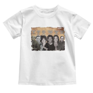 Black Women History Toddler T Shirt Harriet Led So Rosa Could Sit Black History TS09 White Print Your Wear
