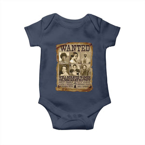 Black Women History Baby Onesie Shirley Madam Cj Sojourner Truth Well Behaved Women Seldom Make History TS09 Navy Print Your Wear