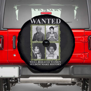 Black Women History Spare Tire Cover Harriet Tubman Rosa Parks Angela Davis Assata Shakur TS09 Black Print Your Wear