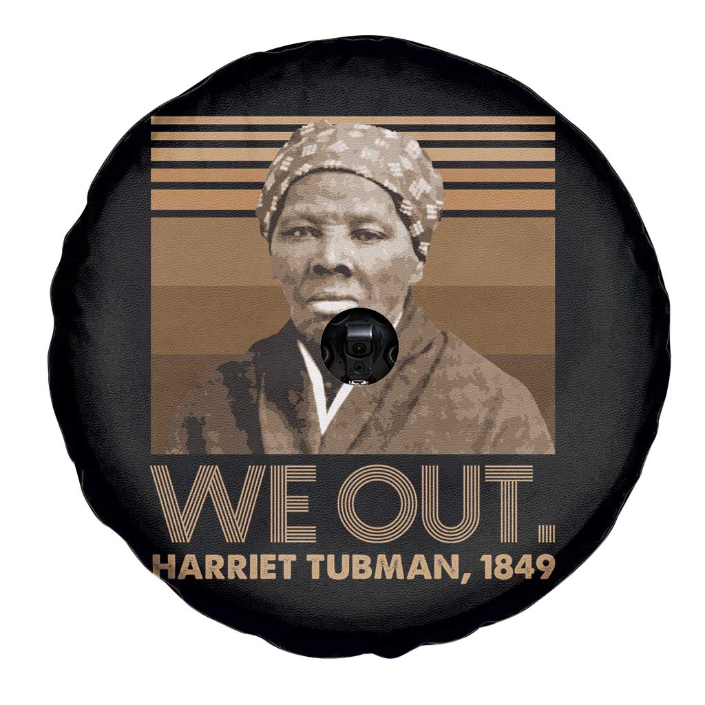 Harriet Tubman Spare Tire Cover We Out 1849 Retro Black History TS09 Print Your Wear