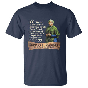 Harriet Tubman T Shirt If Only They Knew They Were Slaves Black History TS09 Navy Print Your Wear
