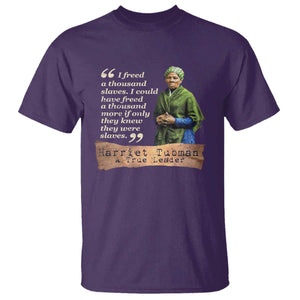 Harriet Tubman T Shirt If Only They Knew They Were Slaves Black History TS09 Purple Print Your Wear