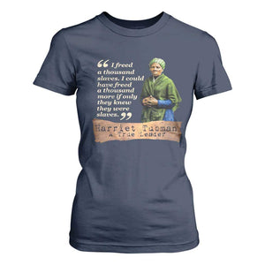 Harriet Tubman T Shirt For Women If Only They Knew They Were Slaves Black History TS09 Navy Print Your Wear