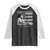 Fannie Lou Hamer Raglan Shirt Nobody's Free Until Everybody's Free Black History TS09 Black White Print Your Wear