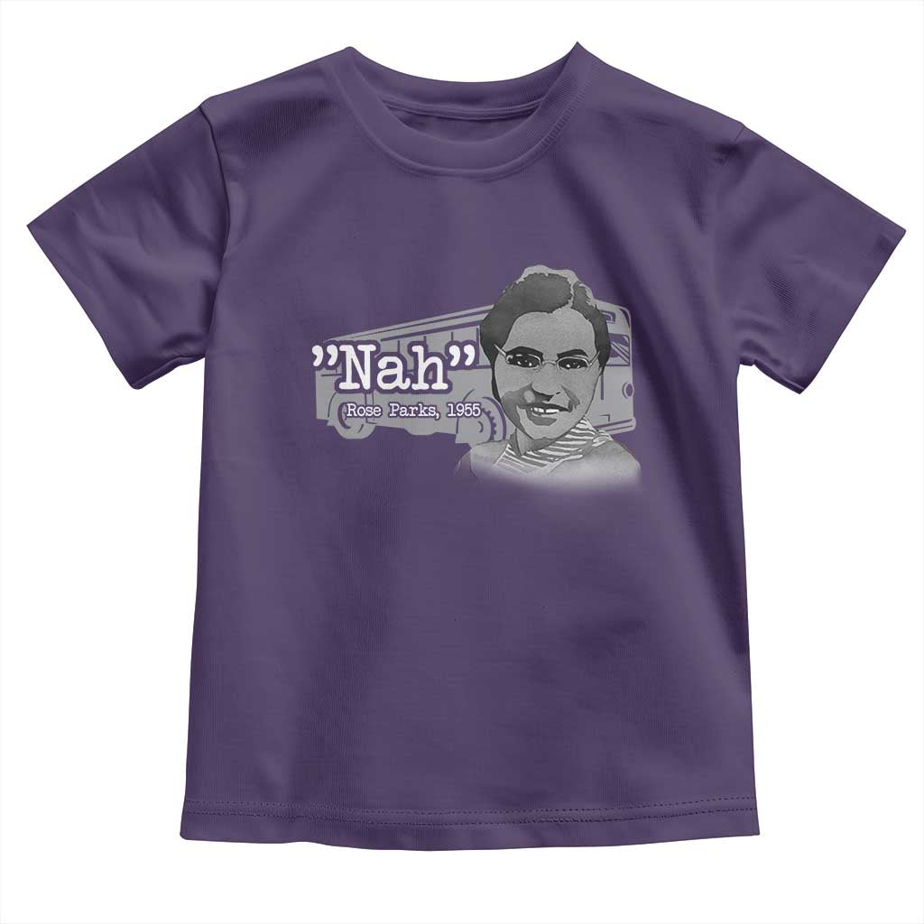 Nah Rosa Parks Toddler T Shirt Bus 1955 Black History Month TS09 Purple Print Your Wear