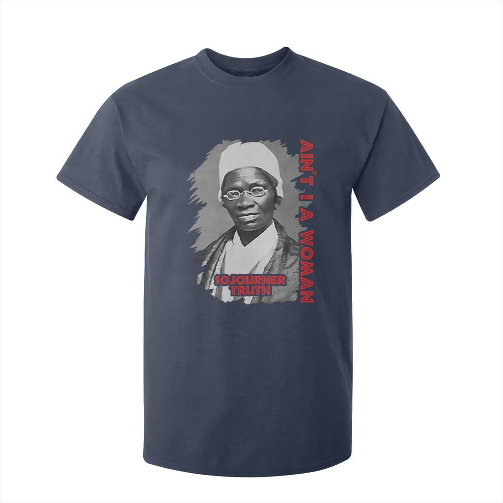 Sojourner Truth T Shirt For Kid Ain't I A Women Black History TS09 Navy Print Your Wear