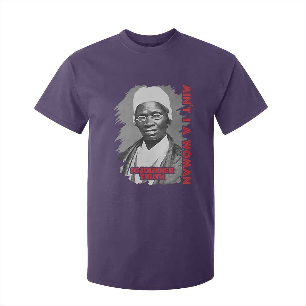 Sojourner Truth T Shirt For Kid Ain't I A Women Black History TS09 Purple Print Your Wear