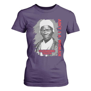 Sojourner Truth T Shirt For Women Ain't I A Women Black History TS09 Purple Print Your Wear