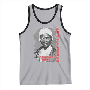 Sojourner Truth Tank Top Ain't I A Women Black History TS09 Athletic Heather Black Print Your Wear