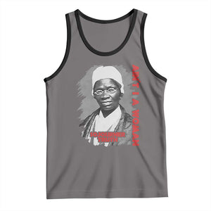 Sojourner Truth Tank Top Ain't I A Women Black History TS09 Deep Heather Black Print Your Wear