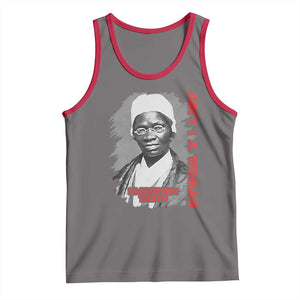 Sojourner Truth Tank Top Ain't I A Women Black History TS09 Deep Heather Red Print Your Wear