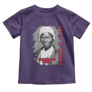 Sojourner Truth Toddler T Shirt Ain't I A Women Black History TS09 Purple Print Your Wear