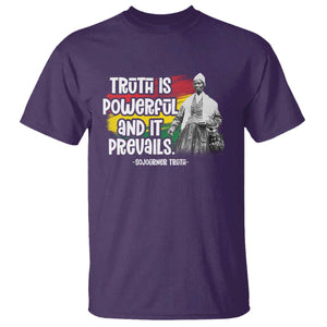 Sojourner Truth T Shirt Truth Is Powerful And It Prevails Black History TS09 Purple Print Your Wear