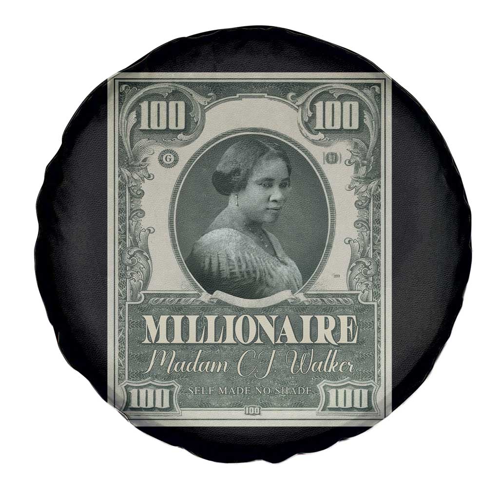 Madam C.J. Walker Spare Tire Cover Millionaire Black Women Pride TS09 Print Your Wear