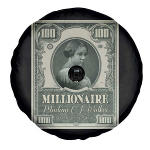 Madam C.J. Walker Spare Tire Cover Millionaire Black Women Pride TS09 Print Your Wear