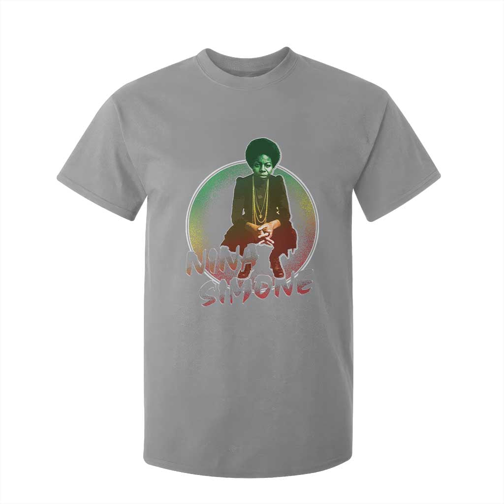 Nina Simone T Shirt For Kid Black Women History Pride TS09 Sport Gray Print Your Wear