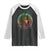 Nina Simone Raglan Shirt Black Women History Pride TS09 Black White Print Your Wear