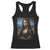 Black Women Pride Racerback Tank Top Melanin Mona Lisa Afro Queen Aesthetic Black History TS09 Black Print Your Wear