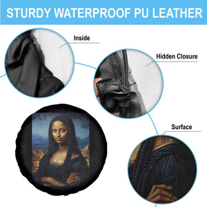 Black Women Pride Spare Tire Cover Melanin Mona Lisa Afro Queen Aesthetic Black History TS09 Print Your Wear