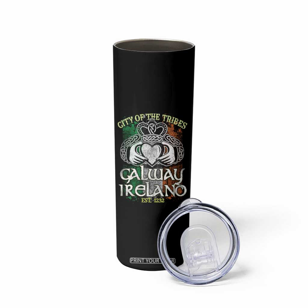 Galway Ireland Skinny Tumbler City Of The Tribes Est 1232 TS09 Print Your Wear