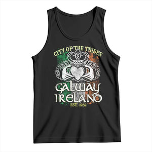Galway Ireland Tank Top City Of The Tribes Est 1232 TS09 Black Print Your Wear