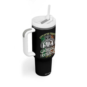 Galway Ireland Tumbler With Handle City Of The Tribes Est 1232 TS09 Print Your Wear