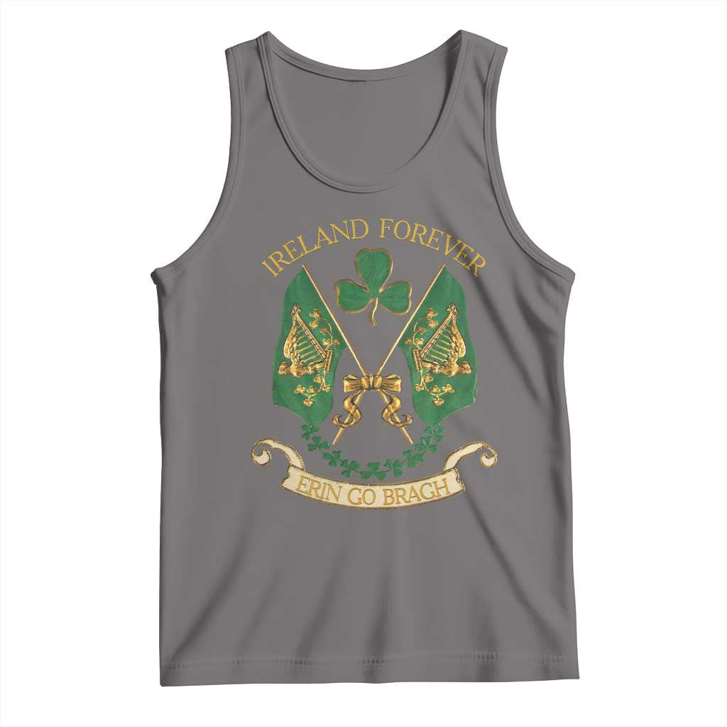 Irish Pride Tank Top Eirinn Go Brach Ireland Forever TS09 Deep Heather Print Your Wear