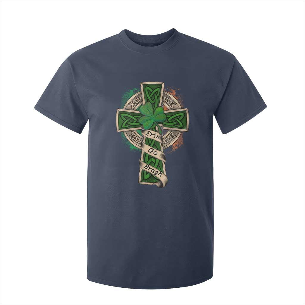 Irish Pride T Shirt For Kid Eirinn Go Brach Ireland For Ever TS09 Navy Print Your Wear