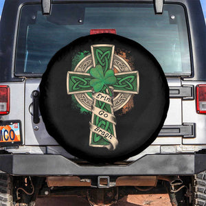 Irish Pride Spare Tire Cover Eirinn Go Brach Ireland For Ever TS09 No hole Black Print Your Wear
