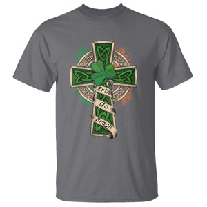 Irish Pride T Shirt Eirinn Go Brach Ireland For Ever TS09 Charcoal Print Your Wear