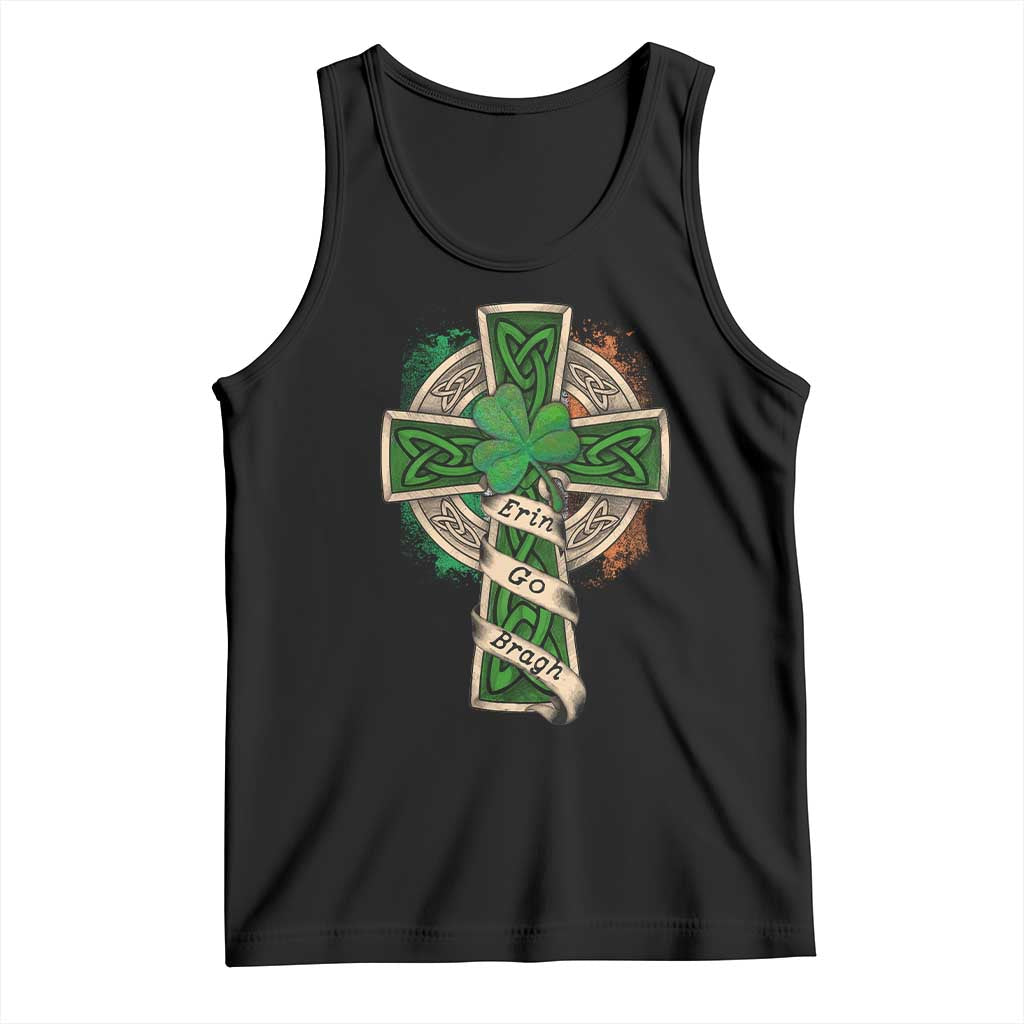 Irish Pride Tank Top Eirinn Go Brach Ireland For Ever TS09 Black Print Your Wear
