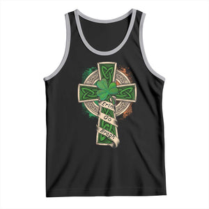 Irish Pride Tank Top Eirinn Go Brach Ireland For Ever TS09 Black Athletic Heather Print Your Wear