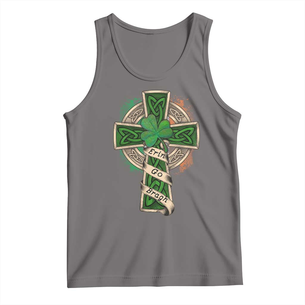 Irish Pride Tank Top Eirinn Go Brach Ireland For Ever TS09 Deep Heather Print Your Wear