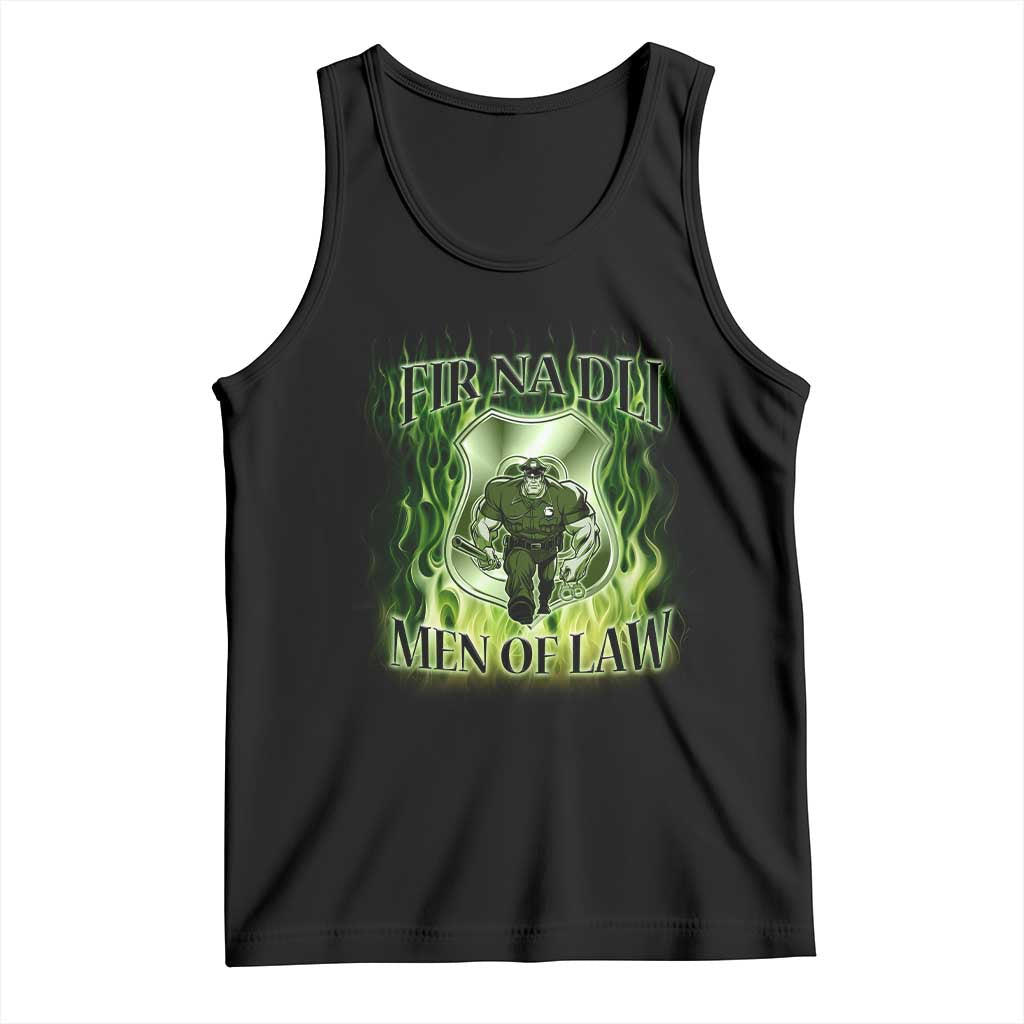 Patriotic Irish Pride Tank Top Fir Na Dli Men Of Law TS09 Black Print Your Wear