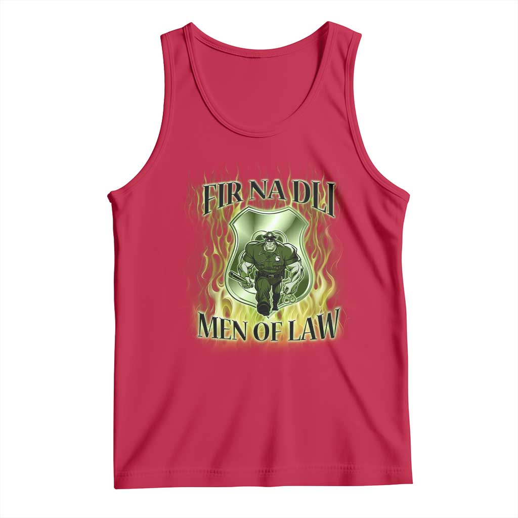 Patriotic Irish Pride Tank Top Fir Na Dli Men Of Law TS09 Red Print Your Wear