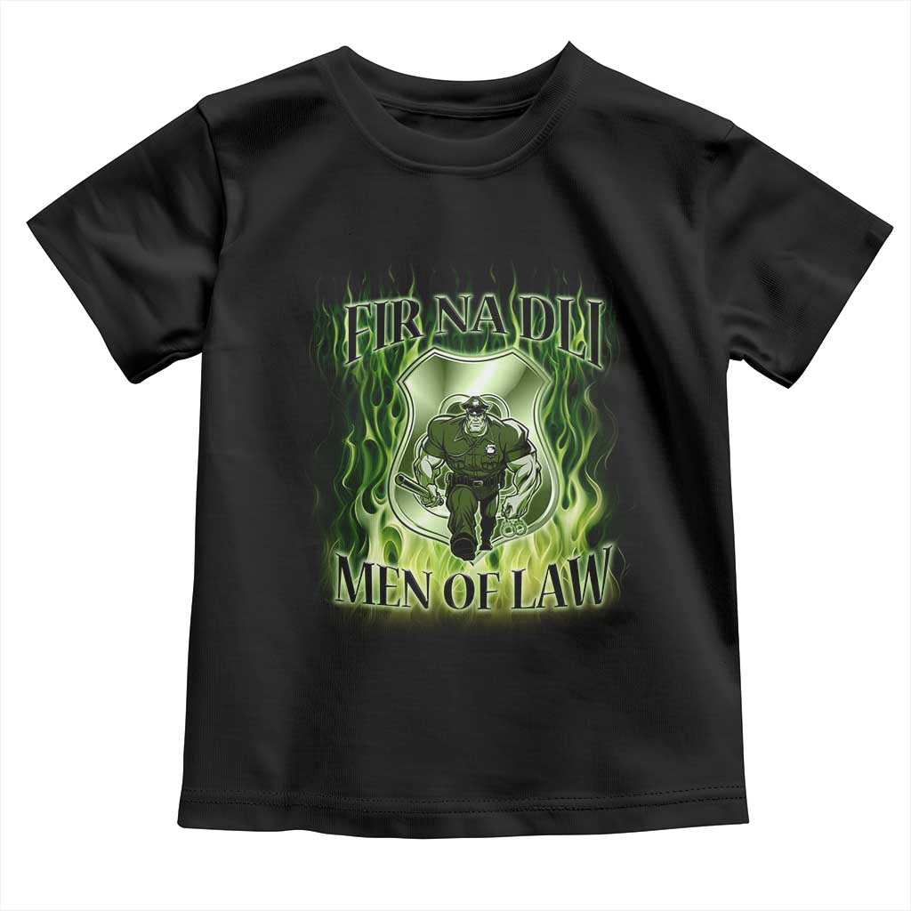 Patriotic Irish Pride Toddler T Shirt Fir Na Dli Men Of Law TS09 Black Print Your Wear