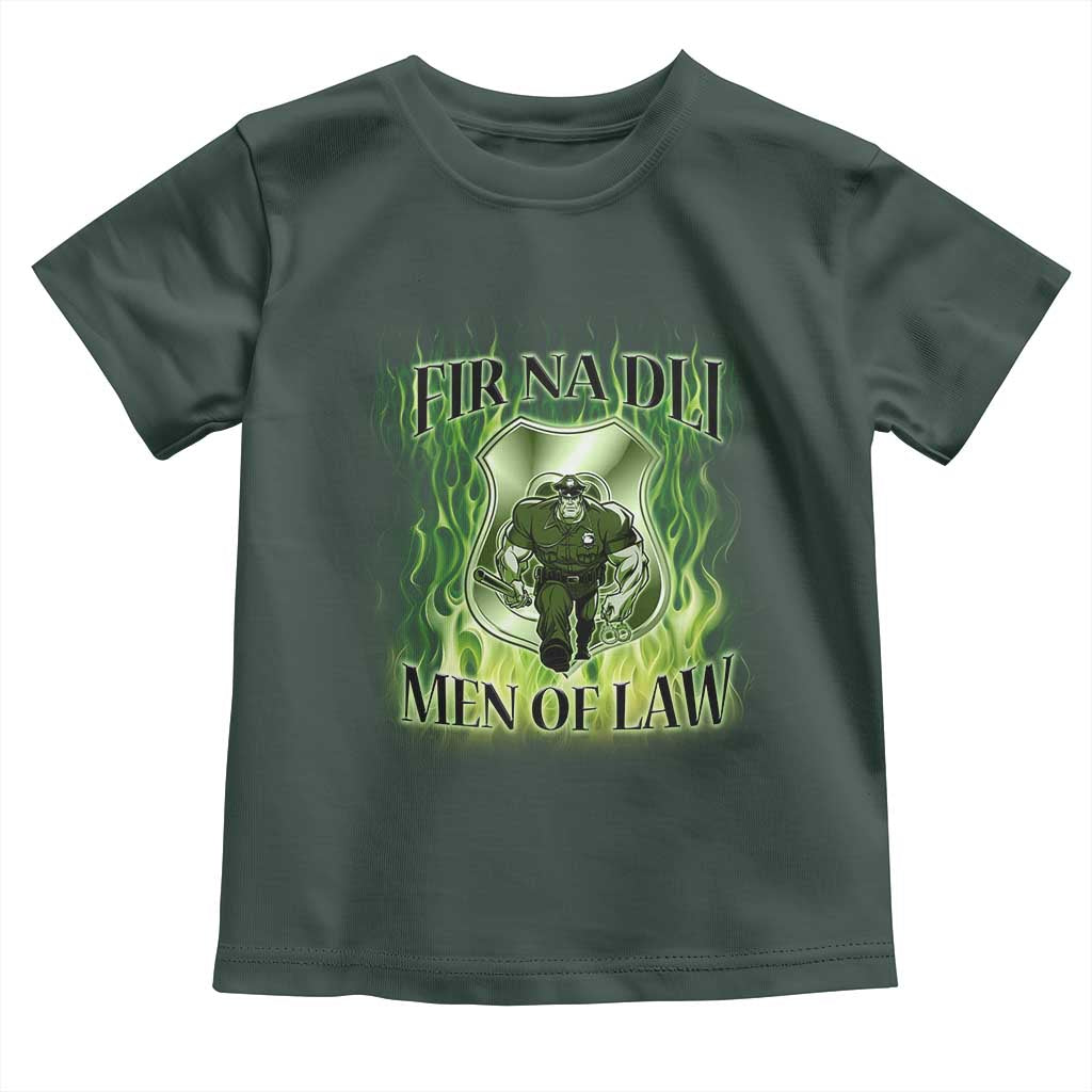 Patriotic Irish Pride Toddler T Shirt Fir Na Dli Men Of Law TS09 Dark Forest Green Print Your Wear